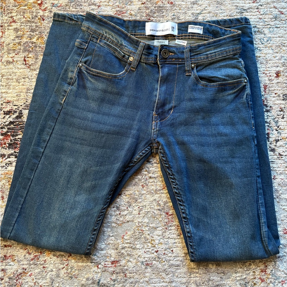 PaperDenim&Cloth Men's Blue Jeans
